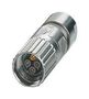 CIRCULAR CONN, PLUG, 3+PE, CRIMP 1069484
