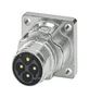 CIRCULAR CONN, RCPT, 3+PE, CRIMP 1628924