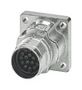 CIRCULAR CONN, RCPT, 17POS, CRIMP 1628927