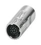 CIRCULAR CONN, PLUG, 17POS, CRIMP 1629008
