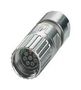 CIRCULAR CONN, PLUG, 7+PE, CRIMP 1629023
