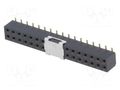 Connector: pin strips; socket; female; PIN: 34; vertical; SMT; 2mm HSM C6802-34BDGHYPR