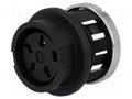 Connector: DIN; socket; female; C091B; PIN: 4; 240°; soldering; 300V AMPHENOL C091-3327-000