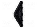 Marker holder; black; TS35 x 7.5 WEIDMÜLLER BZTPRV16SW35X7.5