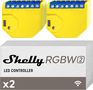 Wi-Fi-operated relay for LED smart strips  Shelly RGBW2 x2 3800235264430 3800235264430