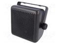 Car loudspeaker enclosure; plastic; black; 87mm PER.PIC. BOX0006