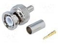 Connector: BNC; plug; male; straight; 50Ω; B9907,RG58; Ømax: 5mm NINIGI BNC-105