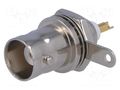 Connector: BNC; socket; female; soldering; for panel mounting NINIGI BNC-006-T