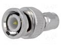 Adapter; BNC plug,SMA male Goobay BNC/M-SMA/M