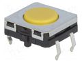 Microswitch TACT; SPST-NO; Pos: 2; 0.05A/24VDC; THT; none; 3.43N OMRON Electronic Components B3W-4005