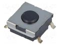 Microswitch TACT; SPST-NO; Pos: 2; 0.05A/24VDC; SMT; none; 0.98N OMRON Electronic Components B3FS-1000