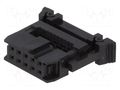 Connector: IDC; plug; female; PIN: 10; IDC; for ribbon cable; 2.54mm NINIGI AWP-10ZZ