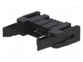 Connector: IDC; socket; male; PIN: 10; straight; THT; 2.54mm; 2x5 CONNFLY AWP-10P