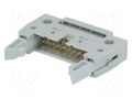 Connector: IDC; plug; male; PIN: 16; 3A; 125V; IDC; for ribbon cable CONNFLY AWHP-16P