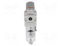 Compressed air filter/regulator; 1250l/min; 5um; aluminium SMC AW30-F03H-A