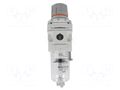 Compressed air filter/regulator; 1250l/min; 5um; aluminium SMC AW30-F03H-A