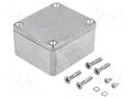 Enclosure: multipurpose; X: 58mm; Y: 64mm; Z: 35mm; aluminium; IP65 GAINTA ALU-G104