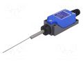 Limit switch; spring, total length 80mm; NO + NC; 5A; max.250VAC HIGHLY ELECTRIC AH8169