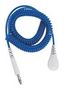 GROUND CORD, 1MOHM, SAPPHIR, SOCKET/PLUG 60261