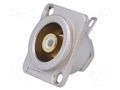 Connector: RCA; socket; female; soldering; gold-plated AMPHENOL ACJD-WHT