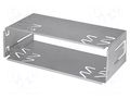 Car radio mounting half frame; 1 DIN; zinc; Pioneer 4CARMEDIA PR.PIONEER.02