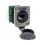 RJ45 CONNECTOR, JACK, 1PORT, PANEL RJXS8FG5I