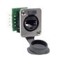 RJ45 CONNECTOR, JACK, 1PORT, PANEL RJXS8FG6I
