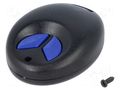 Enclosure: for remote controller; X: 39mm; Y: 51mm; Z: 15mm; ABS MASZCZYK ABS-101