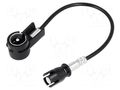 Cable; ISO plug angled,RAKU II female; angled,straight; 0.15m PER.PIC. A7800ISO