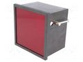 Enclosure: panel; X: 96mm; Y: 96mm; Z: 70mm; ABS; black; DINS SUPERTRONIC PP15N