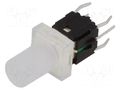 Switch: keypad; Pos: 2; SPST-NO; 0.05A/12VDC; colourless; LED; green HIGHLY ELECTRIC PB6149L-3