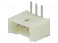 Connector: wire-board; socket; male; PIN: 3; 1A; Urated: 125V; THT JOINT TECH NX1250-03SMR