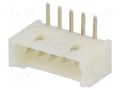 Connector: wire-board; socket; male; PIN: 5; 1A; Urated: 125V; THT JOINT TECH NX1250-05SMR
