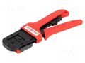 Tool: for crimping; 24AWG÷20AWG,30AWG÷26AWG; 190mm; terminals MOLEX MX-63819-0000