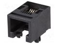 Connector: RJ12; socket; PIN: 6; Cat: 3; low profile; 6p6c; THT MOLEX MX-95501-2661