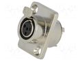 Connector: XLR mini; socket; female; PIN: 4; soldering NINIGI MXLR-4G-C