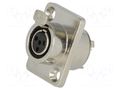 Connector: XLR mini; socket; female; PIN: 4; soldering NINIGI MXLR-4G-C