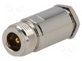 Connector: N; plug; female; straight; RG213; 11mm; soldering,clamp YIZN Jiangsu Tengyu Electronics co. NC-102