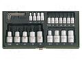 Wrench-set; Torx®; Chrom-vanadium steel; Mounting: 1/2",1/4" PROXXON PRN23102