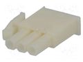 Connector: wire-wire; plug; female; PIN: 3; 600V; for cable; 4.14mm TE Connectivity MNL-172166-1