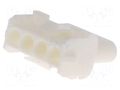 Connector: wire-wire; plug/socket; male/female; PIN: 4; 600V; 1x4 TE Connectivity MNL-350780-1