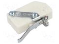 Limit switch; flat lever; SPDT; 16A; max.400VAC; max.220VDC; IP40 PROMET LM-1D