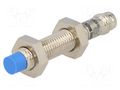 Sensor: inductive; OUT: PNP / NO; 0÷4mm; 10÷30VDC; M8; IP67; 200mA SICK IME08-04NPSZT0S