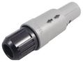 PLUG, 3MM, BLACK, 2WAY PAG.M0.2GL.AC39N