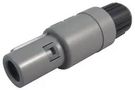 PLUG, 5MM, BLACK, 4WAY PAG.M0.4GL.AC52N