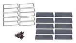 END PANEL, ENCLOSURE, BLACK, ALUM 1457UEP-10