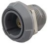 SOCKET, PANEL MOUNT, GREY, 2WAY PKG.M0.2GL.LG