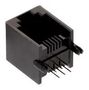 MODULAR CONN, R/A JACK, 6P2C, 1PORT, TH 615002138421