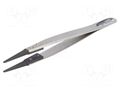 Tweezers; Tipwidth: 1.8mm; Blade tip shape: rounded; ESD; 16g ENGINEER FUT.PTZ-42