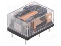 Relay: electromagnetic; SPST-NO + SPST-NC; Ucoil: 24VDC; 8A/30VDC OMRON Electronic Components G6C-2117P-US-24DC